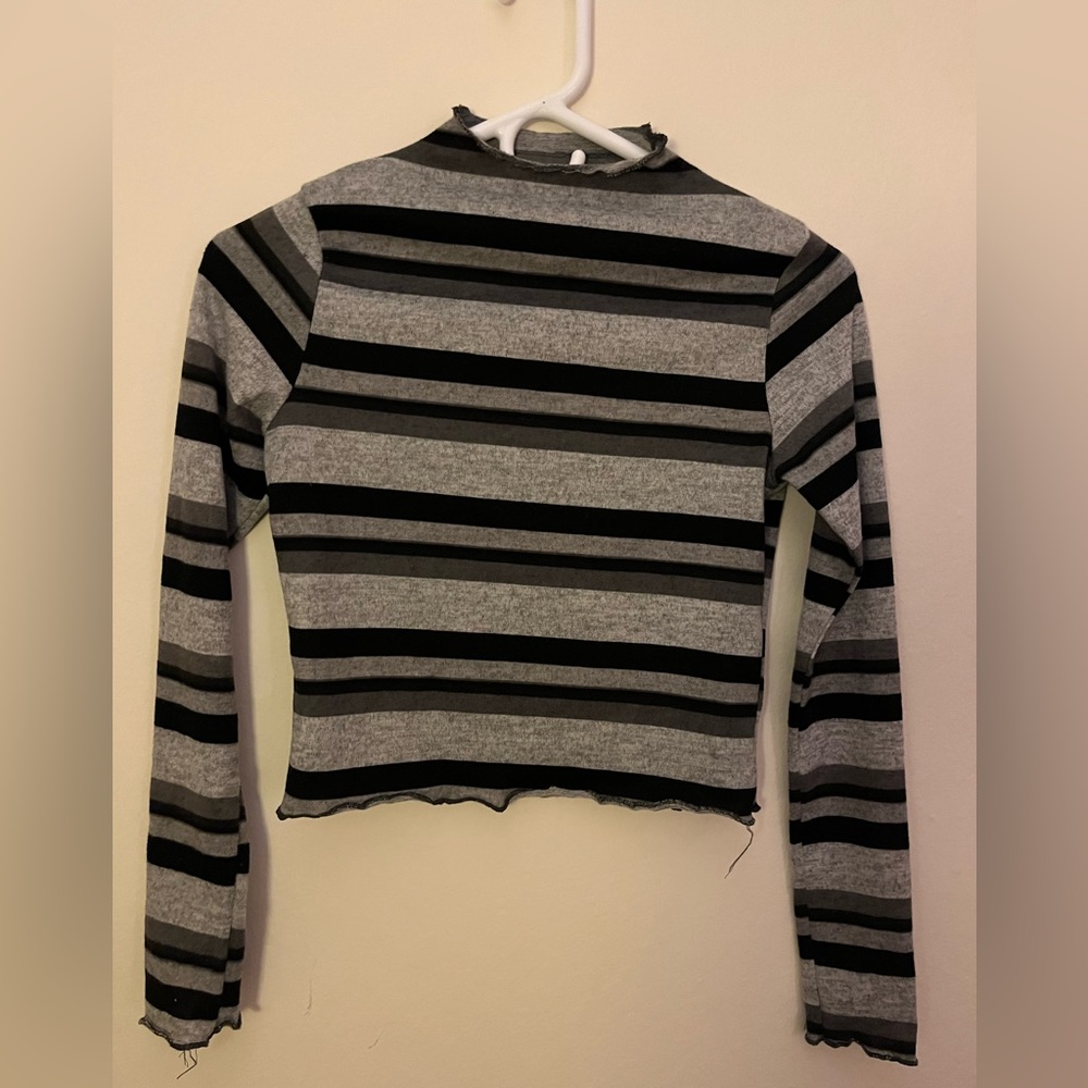 Olivia Rae striped shirt